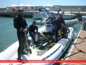 Corsi sub PADI in provincia di Trapani. Immersioni a Mazara del Vallo. Diving Trapani.